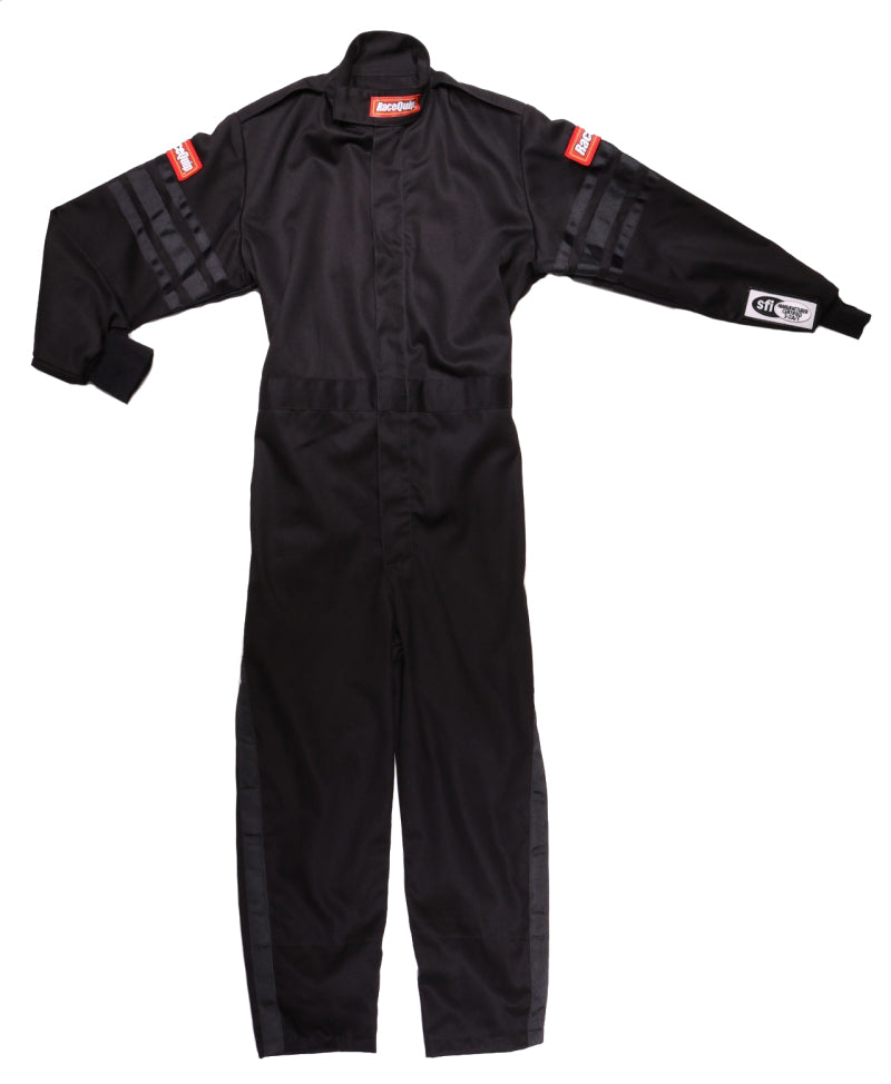 RaceQuip Black Trim SFI-1 JR. Suit - KXXL