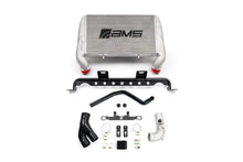 Load image into Gallery viewer, AMS Performance 2017+ Ford F150/Raptor 2.7L/3.5L EcoBoost High Mount Intercooler (Silver w/AMS Logo)