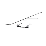 MBRP 24-26 Ford Ranger Bumper Light Kit - Amber Flood Beam