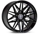 Vossen HF7 - 22x10 - ET39 - 5x120 - 63.4 - DEEP - GB - Gloss Black Wheel