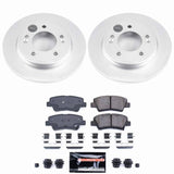 Power Stop 19-21 Hyundai Veloster Rear Z23 Coated Brake Kit