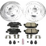 Power Stop 14-18 Mitsubishi Outlander Rear Z23 Evolution Sport Brake Kit