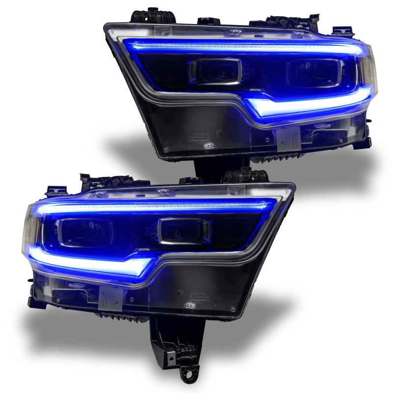Oracle 19-21 RAM 1500 Projector LED Headlight DRL Kit - RGBW+A w/ BC1 Controller NO RETURNS