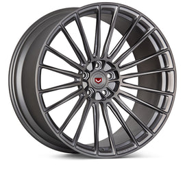 Vossen Forged S17-04 -22X11.5 / 5X120 / 74.1 - Brushed Stealth Grey Fountain Blue V F9X X5M Rear