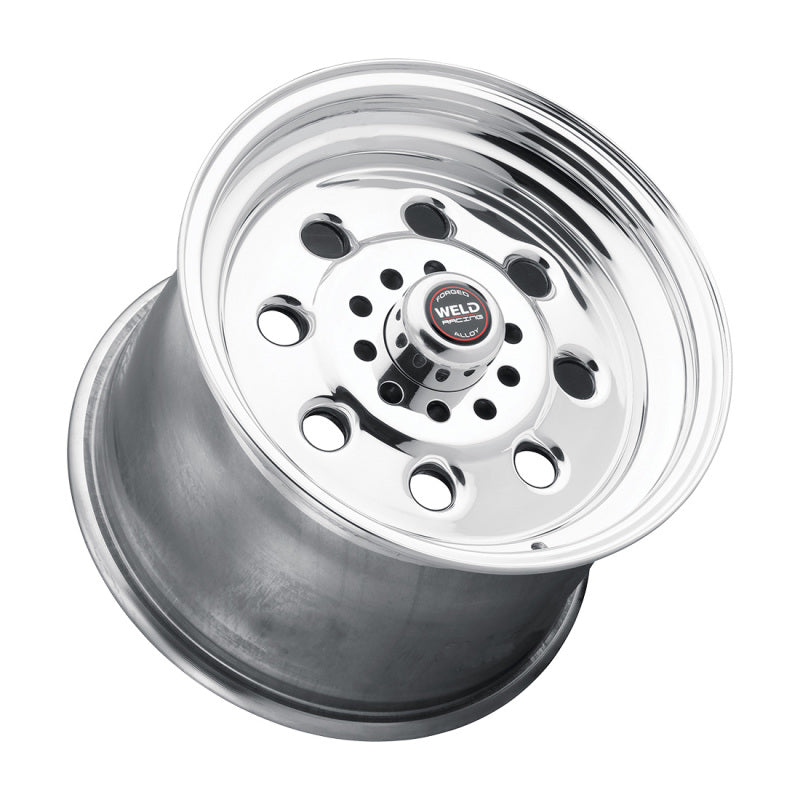 Weld Draglite 15x12 / 5x4.5 & 5x4.75 BP / 8.5in. BS Polished Wheel - Non-Beadlock