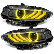 Load image into Gallery viewer, Oracle Lighting 18-23 Ford Mustang Dynamic ColorSHIFT LED Headlights - Black Series NO RETURNS