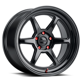 Kansei K14B Roku 18x9.5in / 5x108 BP / 22mm Offset / 63.4mm Bore - Gloss Black Wheel