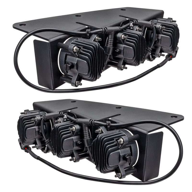 Oracle High 21-22 Ford Bronco Triple LED Fog Light kit for Steel Bumper NO RETURNS