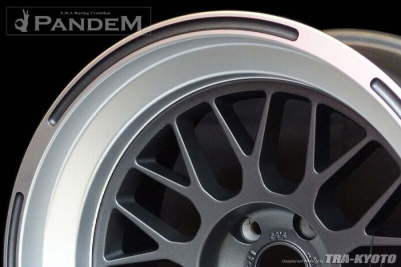 GReddy Pandem 6666 Wheel 18x9 +6 5-114 - Gunmetal