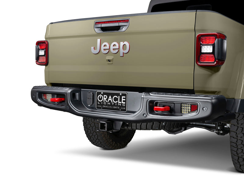 Oracle Rear Bumper LED Reverse Lights for Jeep Gladiator JT - 6000K NO RETURNS