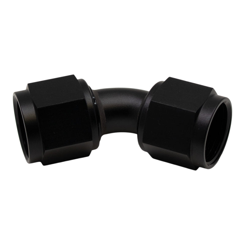 DeatschWerks 10AN Flare Female Swivel 45-Degree to 10AN Flare Female Swivel - Anodized Matte Black