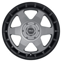 Load image into Gallery viewer, Weld Off-Road Ridge 20x9 - 5x127 / 5x139.7 BP - ET0 - 87.1mm CB - Satin Gunmetal Wheel (Black Ring)