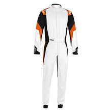Load image into Gallery viewer, Sparco Suit Competition 48 White/Orange
