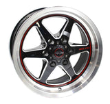 Race Star 93 Truck Star 17x9.5 6x135 BC 6.18BS Black/Machined Black Wheel