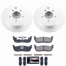 Load image into Gallery viewer, Power Stop 97-00 Ford Expedition Rear Z23 Coated Brake Kit