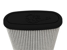 Load image into Gallery viewer, aFe Magnum FLOW Pro DRY S Universal Air Filter 3.5in Flange 5.75x5in Base 6x2.75in Top 6.5in Height