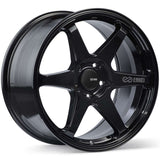 Enkei T6R 18x8 40mm Offset 5x114.3 Bolt Pattern 72.6 Bore Gloss Black Wheel