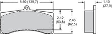 Load image into Gallery viewer, Wilwood pad 9728J ip polymatrix axle set