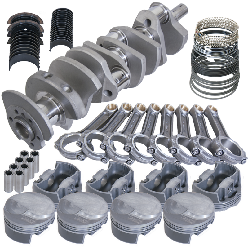 Eagle Chevy 454 4.250in Crank 6.385in I-Beam Rods 18cc Dome 4.350in Pistons Rotating Assembly