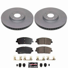 Load image into Gallery viewer, Power Stop 20-25 Hyundai Palisade Front Z23 Coated Brake Kit