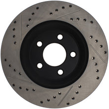 Load image into Gallery viewer, StopTech 05-10 Ford Mustang GT Front Left Slotted &amp; Drilled Rotor