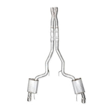 Load image into Gallery viewer, Stainless Works 2024 Mustang GT Catback Dual Tips Redline Sound X-Pipe Factory Connect Exhaust