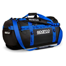 Load image into Gallery viewer, Sparco Bag Dakar Duffle LRG Black/Blu