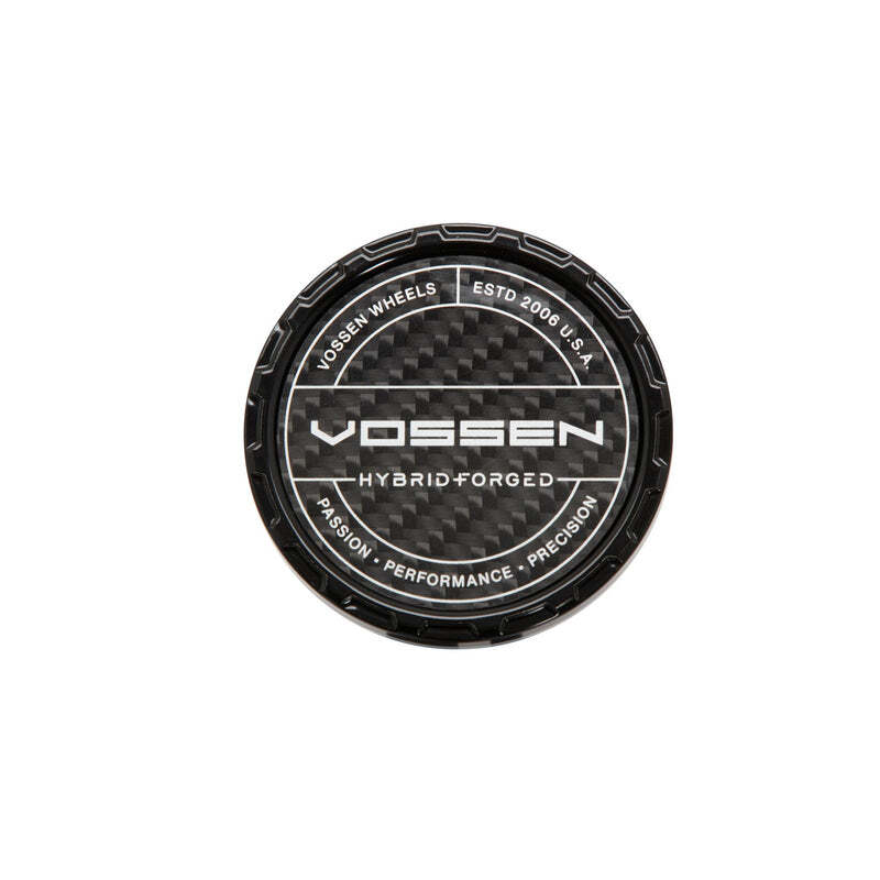 Vossen HF Carbon Billet Sport Cap 2.0 - Small (VHF) - Gloss Black - Twill Weave (Gloss)