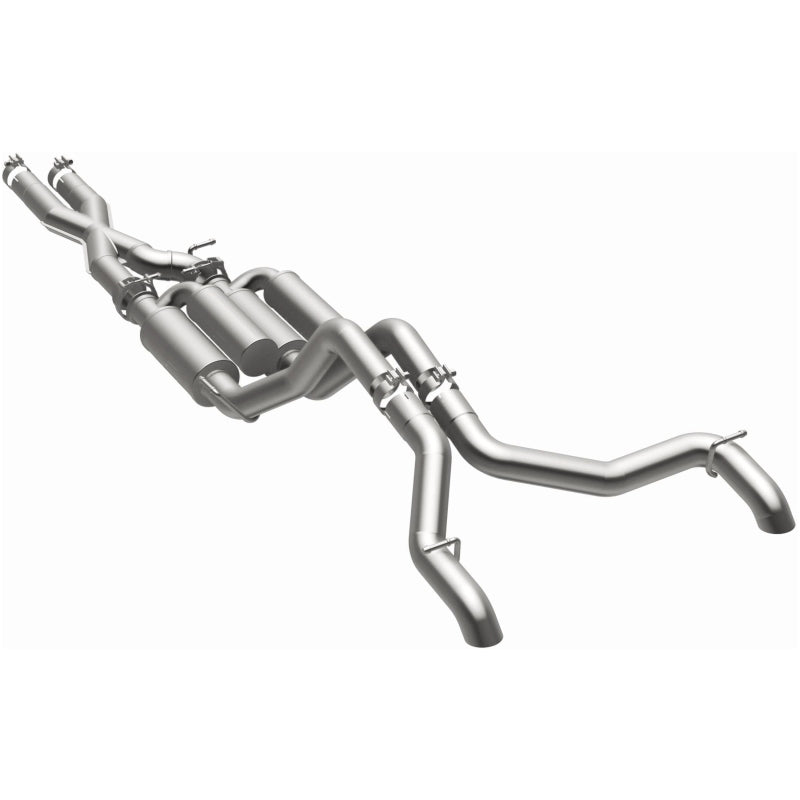 MagnaFlow Cat-Back 2021 Jeep Wrangler 6.4L Rock Crawler Series Dual Exit Stainless Exhaust