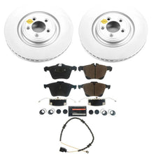 Load image into Gallery viewer, Power Stop 14-21 Jaguar F-Type Front Z23 Coated Brake Kit