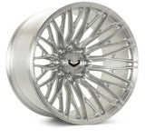 Vossen VFX-04 22x12 - 6x135 - ET44 - Ultra Deep - 87.1 - Brushed Gloss Clear Wheel