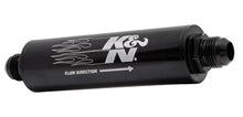 Load image into Gallery viewer, K&amp;N 2in OD x 9in L 10AN 74 Micron In-Line Fuel/Oil Filter