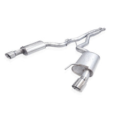 Load image into Gallery viewer, Stainless Works 2024 Mustang GT Catback Dual Tips Redline Sound X-Pipe Factory Connect Exhaust