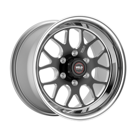 Weld S77 HD 17x9.0 / 6x139.7 BP / 5.7in. BS Black Wheel (Low Pad) - Non-Beadlock