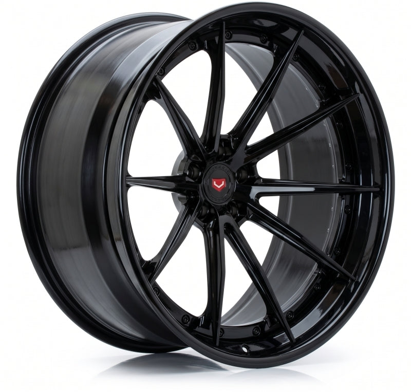 Vossen Forged VPS-1 - CNTR Nut - 20X12 - 5X120.65 - ET48 - Gloss Black - C6/C7 Grand Sport Rear