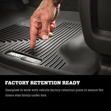 Load image into Gallery viewer, Husky Liners 15-17 Ford F-250 Super Duty Crew Cab X-Act Contour Black Front Floor Liners