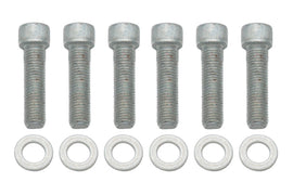 Wilwood bolt kit 5/16-24X1.25 LG shcs silver 6 pack W/WASHERS