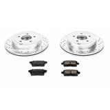 Power Stop 07-10 Ford Edge Rear Z23 Evolution Sport Brake Kit