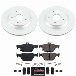 Power Stop 24-25 Subaru Crosstrek Rear Z23 Coated Brake Kit