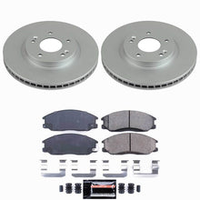 Load image into Gallery viewer, Power Stop 01-06 Hyundai Santa Fe Front Z23 Coated Brake Kit