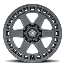 Load image into Gallery viewer, ICON Raider 17x8.5 6x120 0mm Offset 4.75in BS Satin Black Wheel