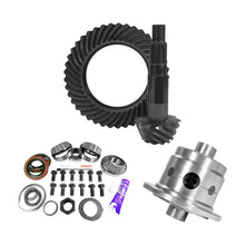 Load image into Gallery viewer, Yukon Gear 11.25in Dana 80 3.73 Rear Ring &amp; Pinion Install Kit 35 Spline Positraction 4.375in BRG