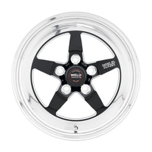 Load image into Gallery viewer, Weld S71 15x10.33 / 5x4.5 BP / 5.5in. BS Black Wheel (Medium Pad) - Non-Beadlock