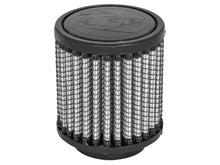 Load image into Gallery viewer, aFe Magnum FLOW Crankcase Vent Filter 1 IN F x 2-1/2 IN B x 2-1/2 IN T x 2-1/8 IN H