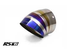 Load image into Gallery viewer, GReddy Burnt Titanium Turndown Universal Tip Diameter 105mm / Length 150mm