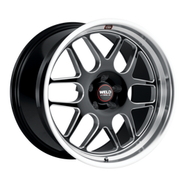 Weld Solana Street 20x10.5 / 5x114.3 / 7.72 BS / 72.56 HB - Gloss Black Milled - Non-BL Wheel