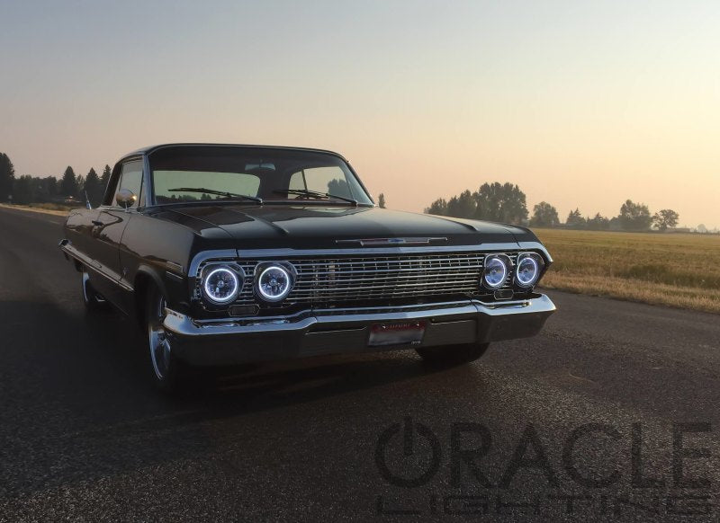 Oracle Pre-Installed Lights 5.75 IN. Sealed Beam - ColorSHIFT Halo NO RETURNS