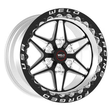 Load image into Gallery viewer, Weld S81 17x10 / 5x4.75 BP / 7.2in. BS (43mm Offset) Black Wheel (High Pad) - Black Single Beadlock