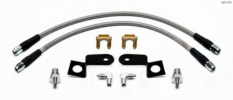 Wilwood Flexline Kit 2006-10 Magnum/Chrger/Challngr/300C Rear