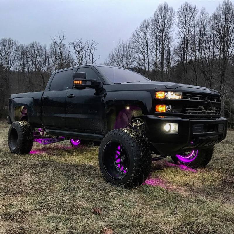 Oracle LED Illuminated Wheel Rings - ColorSHIFT - 15in. - ColorSHIFT No Remote NO RETURNS